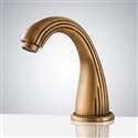 Fontana  Commercial Antique Brass Touchless Motion Sensor Bathroom Faucet