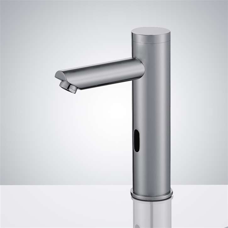 Solo Brushed Nickel Touchless Motion Activated Sink Faucet