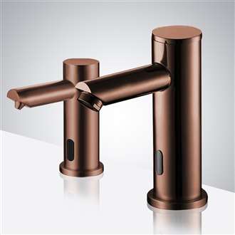 Solo Commercial Automatic Touchless Sensor Faucet with Soap Dispenser