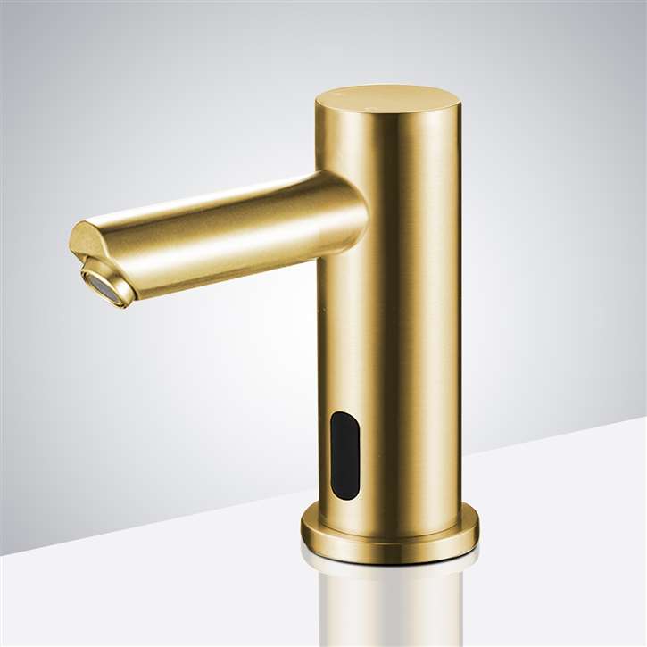 Fontana Solo Commercial Automatic Brushed Gold Touchless Sensor Faucet