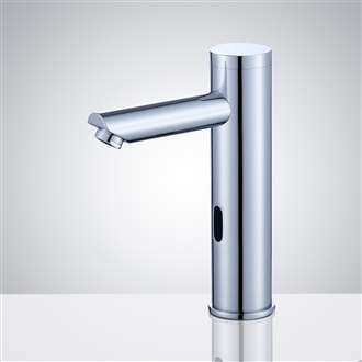 Solo Chrome Tone Touchless Motion Activated Sink Faucet