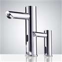 Solo Chrome Touchless Motion Activated Sink Faucet