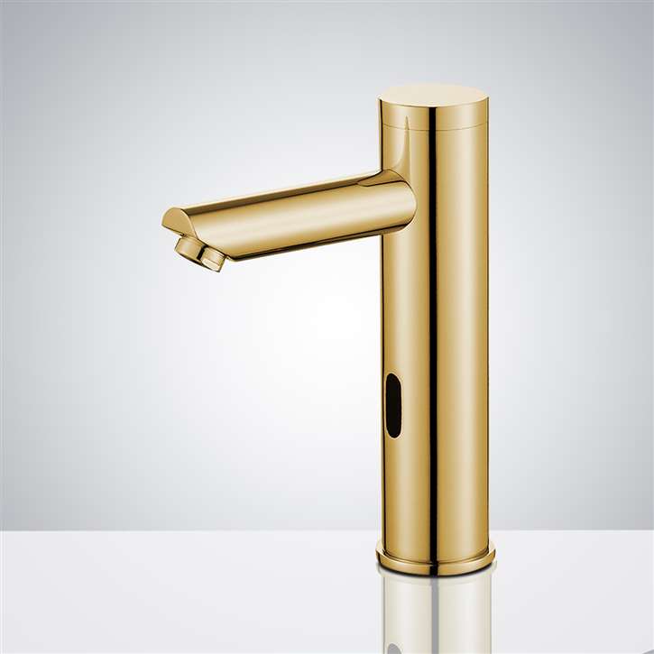 Solo Gold Touchless Motion Activated Sink Faucet