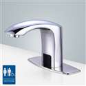 Fontana Commercial Automatic Hands Free Chrome Finish Sensor Faucet