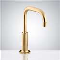 Gold Electronic Commercial Sensor Faucets that are Built to Last The Fontana Commercial Smart Infrared Automatic Motion Sensor Faucet