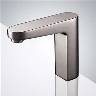 Fontana Touchless Basin Automatic Commercial Brushed Nickel Sensor Faucet