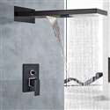 Fontana Fiego Matte Blacke 2 way Function Shower Set