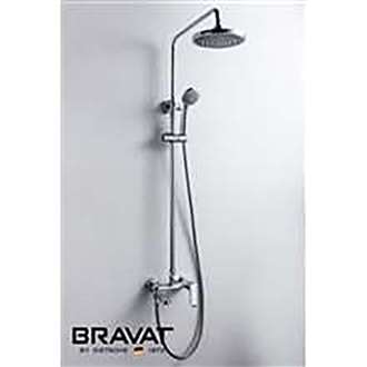 Bath Faucet With Slide Bar Polished Chrome Wall Mounted Shower Faucet