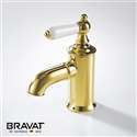 Lubbenau Brilliant Gold Finish Faucet Brass Body