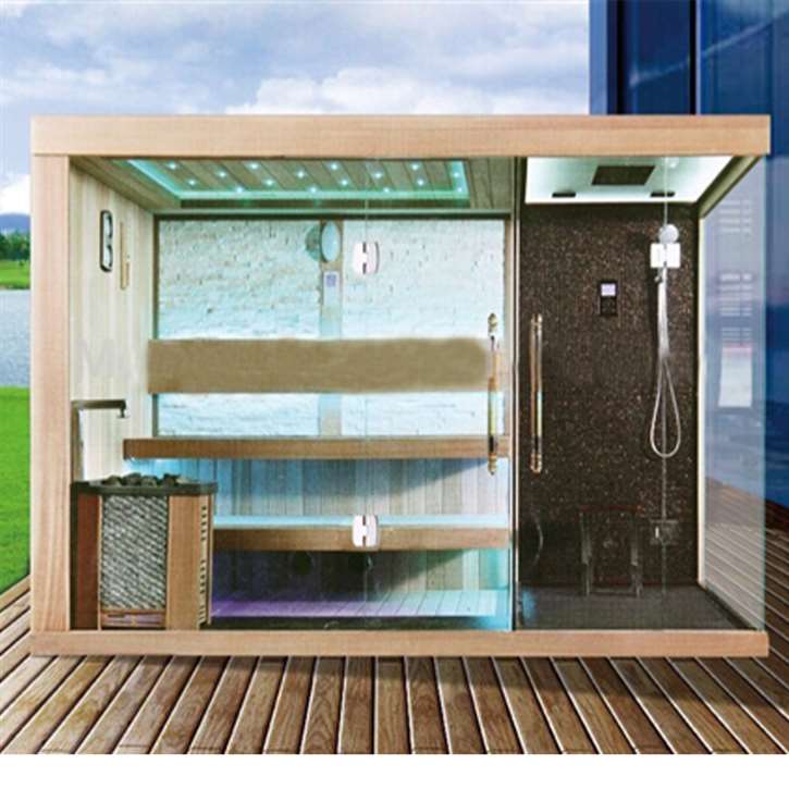 Rivera Luxury Steam Sauna Room with Shower