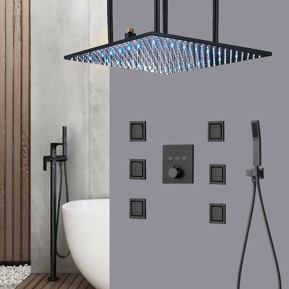 42 Innovative Shower Lighting Ideas for Your Bathroom  Led bathroom lights,  Shower lighting, Trendy bathroom