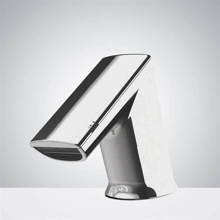 Fontana Verona Deck Mount Chrome Automatic Hands Free Commercial Soap Dispenser
