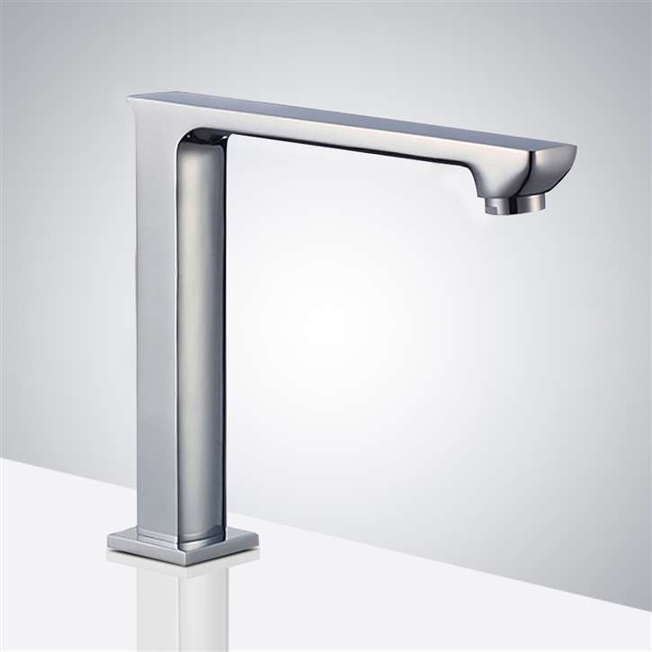 Fontana Commercial Architectural Design Automatic Touchless Sensor Faucet in Chrome