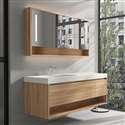 Fontana Vanity Cabinet With Sink In Luxury Fashion Design Wall Mount Solid Wood Bathroom Furniture