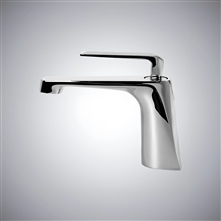 Fontana Chrome-Finished Bathroom Basin Faucet With a Hot and Cold Sink Mixer