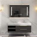 Fontana Single Sink Modern Combination Vanity Set With marble Countertop And LED Smart Mirror