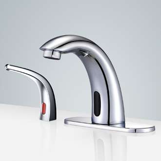 Fontana  Commercial Motion  Sensor Faucet And Automatic Soap Dispenser