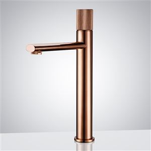 Fontana Birchfield in Rose Gold Finish Deck Mounted 12 Inches Long Vanity Faucet