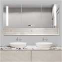 Fontana Wholesale American Style Modern Bathroom With Mirror Cabinet For Hotel Bathroom