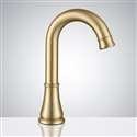 photo of Fontana Commercial Design Brushed Gold Touchless Faucet