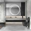 Fontana Mirror Cabinet For Bathroom Vanity With Ceramic Top Pvc