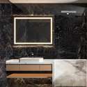Fontana Santopova Mirror Cabinet For Bathroom Modern Set Vanity With Ceramic Top PVC