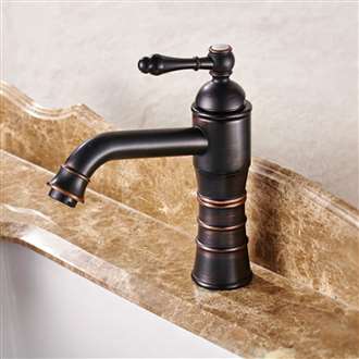 Fontana VendÃ©e Oil Rubbed Bronze Deck Mount Sink Faucet