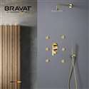 Bravat Shower with Adjustable Body Jets and Mixer