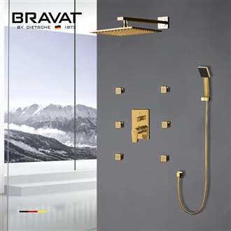 Bravat  Shower with Adjustable Body Jets and Mixer