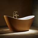 Texas Golden Classic Style Acrylic Freestanding Bathtub