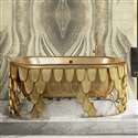 Atlanta Gold Luxury Indoor Soaking Brass Bathtub