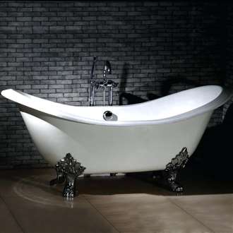 Peru Clawfoot Cast Iron Freestanding Indoor Bathtub