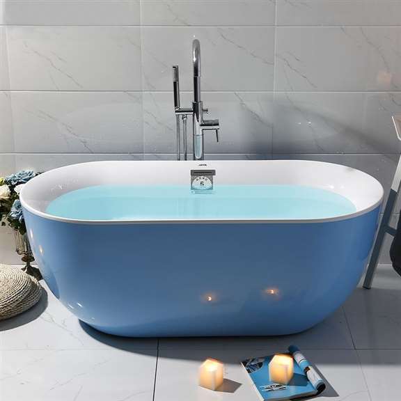 Peru Solid Surface Indoor Freestanding Acrylic Bathtub