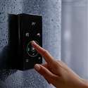 Fontana Peru 2-Way Black Smart LED Digital Display Thermostat Shower Controller Mixer