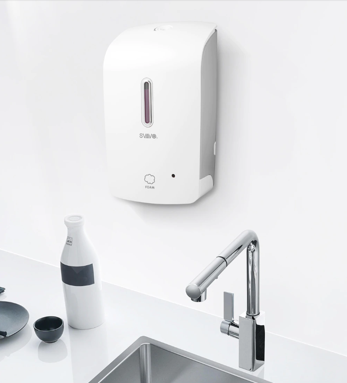 Fontana Texas Commercial Gray Automatic Wall Mounted Sensor Soap Dispenser