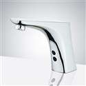 Fontana Commercial Automatic Infrared Chrome Deck Mount Touch Free Sensor Faucet