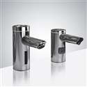 Fontana Chrome Dual Commercial Sensor Faucet & Automatic Soap Dispenser
