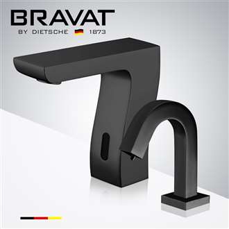 Bravat Commercial Automatic Motion Dark Oil Rubbed Bronze Sensor Faucets with Automatic Soap Dispenser