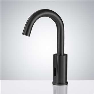 Commercial Automatic Matte Black Motion Sensor Faucet