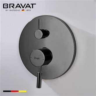 Bravat Oil Rubbed Bronze Shower Valve Mixer 2-Way Concealed Wall Mounted