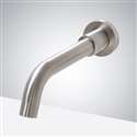 Fontana Brushed Nickel Wall Mount Commercial Automatic Sensor Faucet With Insight Infrared Technology