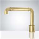 Fontana Commercial Brushed Gold Automatic Hands Free Smart Sensor  Faucet