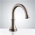 Commercial Brushed Nickel Touchless Architectural Design Faucet