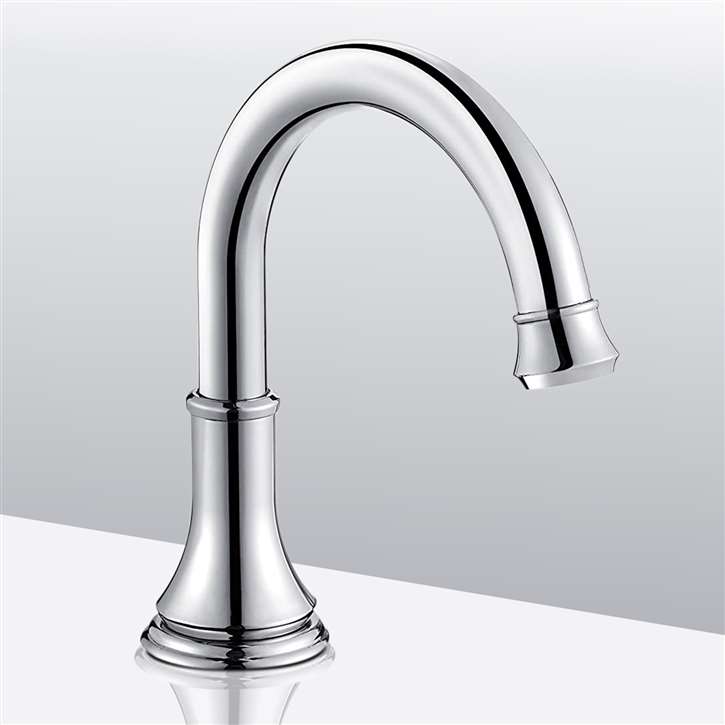 Fontana Commercial Chrome Touchless Automatic Sensor Hands Free Faucet