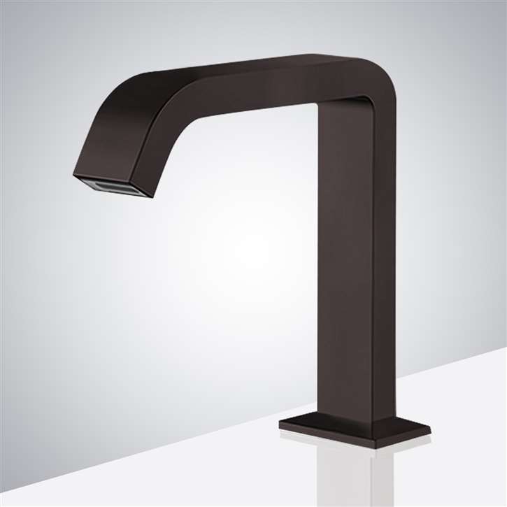 Fontana Commercial Dark Oil Rubbed Bronze Touch less Automatic Sensor Hands Free Faucet