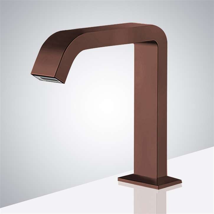 Fontana Commercial Light Oil Rubbed Bronze Touch less Automatic Sensor Hands Free Faucet