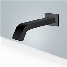 Fontana Commercial Automatic Wall Mount Matte Black Dark ORB Sensor Bathroom Faucet