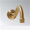 photo of Fontana Antique Commercial Automatic Wall Mount Brushed Gold Sensor Faucet