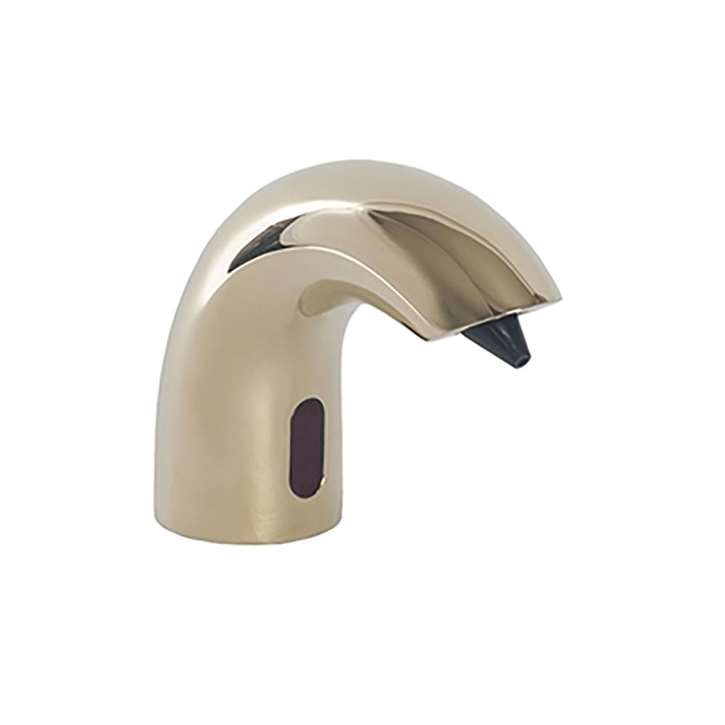 Fontana Marsala Gold Finish Commercial Deck Mount Solid Brass Automatic Touchless Commercial Soap Dispenser