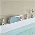 Siena Chrome Finish Solid Brass Bathtub Faucet